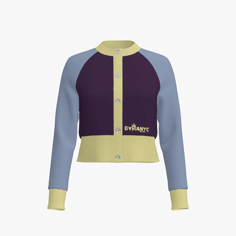 BYMANYC ® New York NOLITA Eco Merino Cropped Cardigan