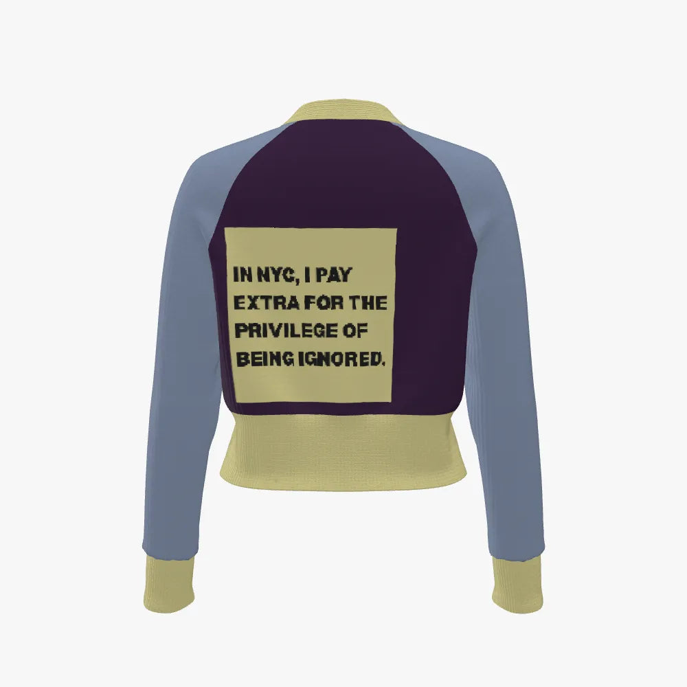 BYMANYC ® New York NOLITA Eco Merino Cropped Cardigan