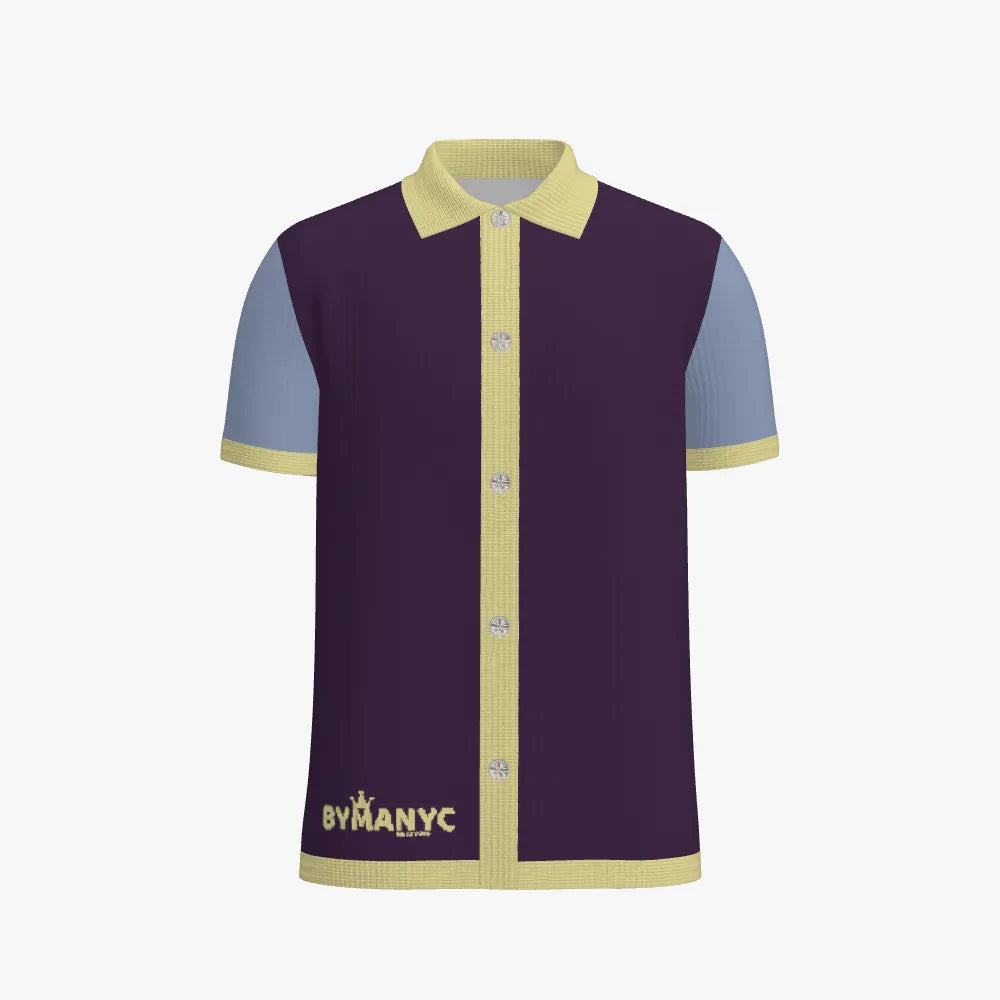 BYMANYC ® New York SOHO Eco Merino Short Sleeve Button Down