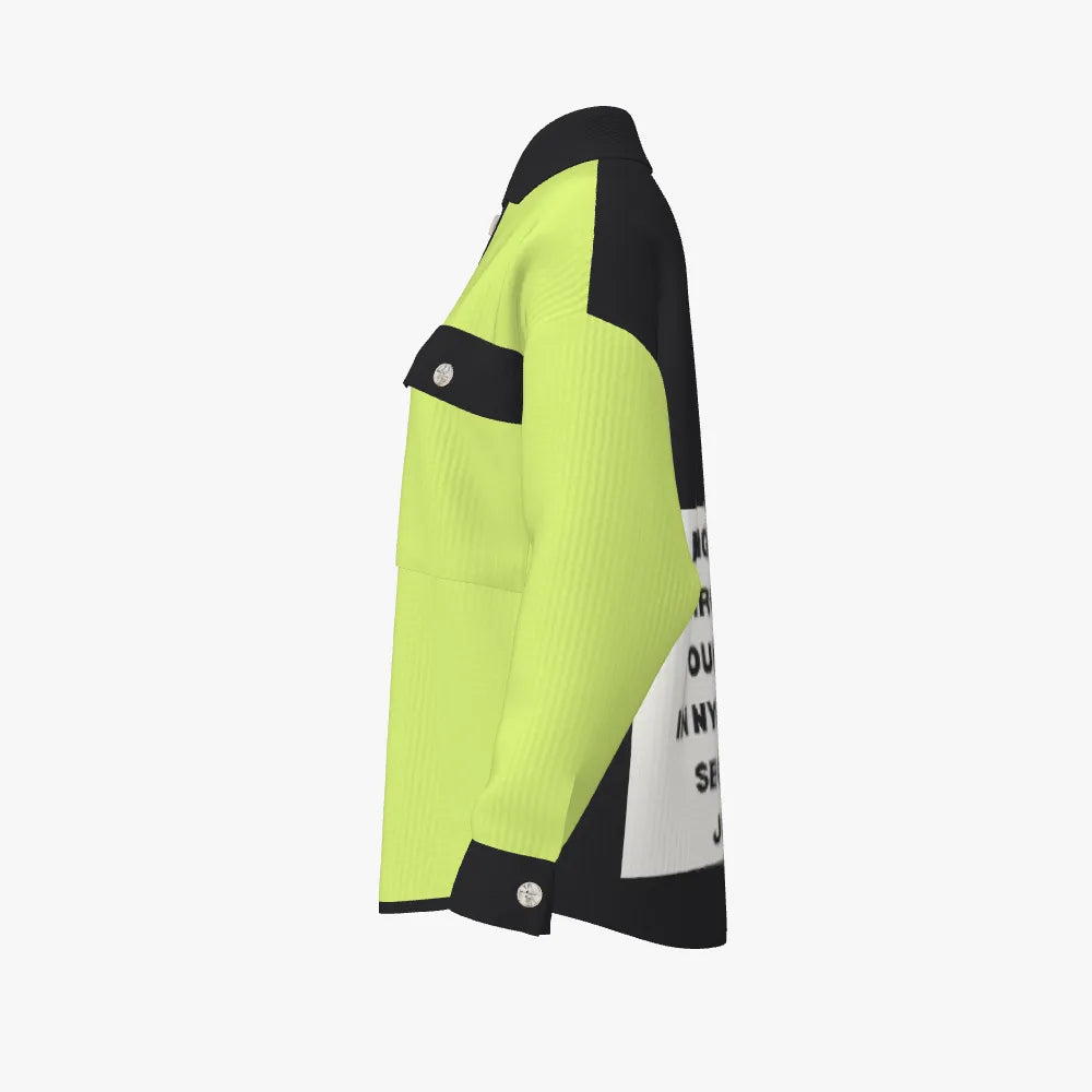 BYMANYC ® New York TOURIST Eco Vegan Shacket