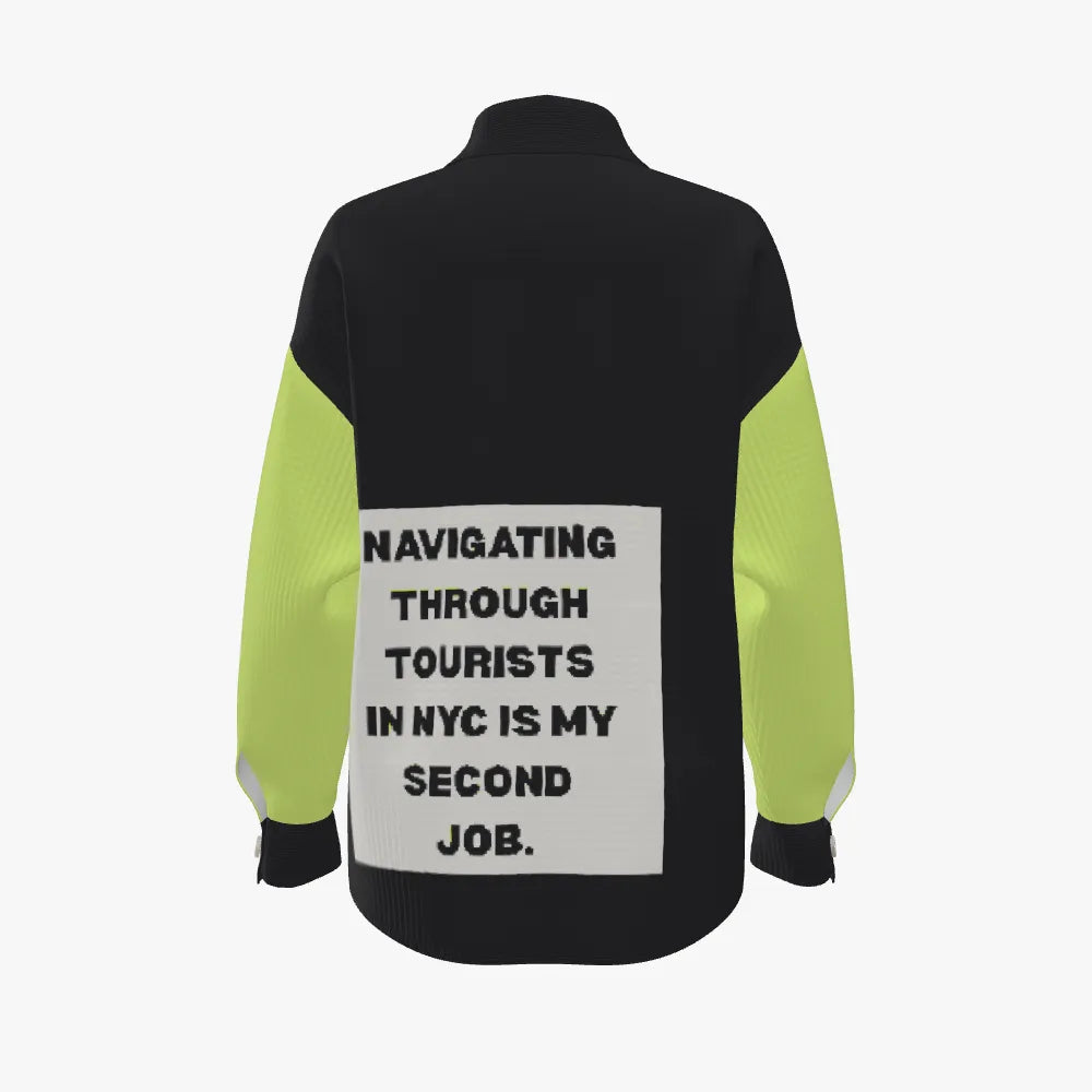 BYMANYC ® New York TOURIST Eco Vegan Shacket