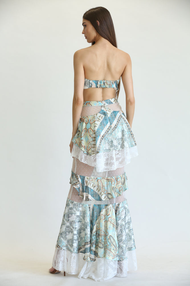 Brisa - Paisley Print Pattern Outfit Set