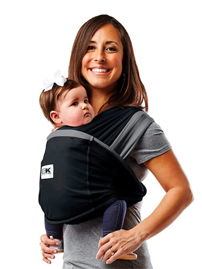 Baby K'tan Active Oasis Baby Carrier | Black-Grey