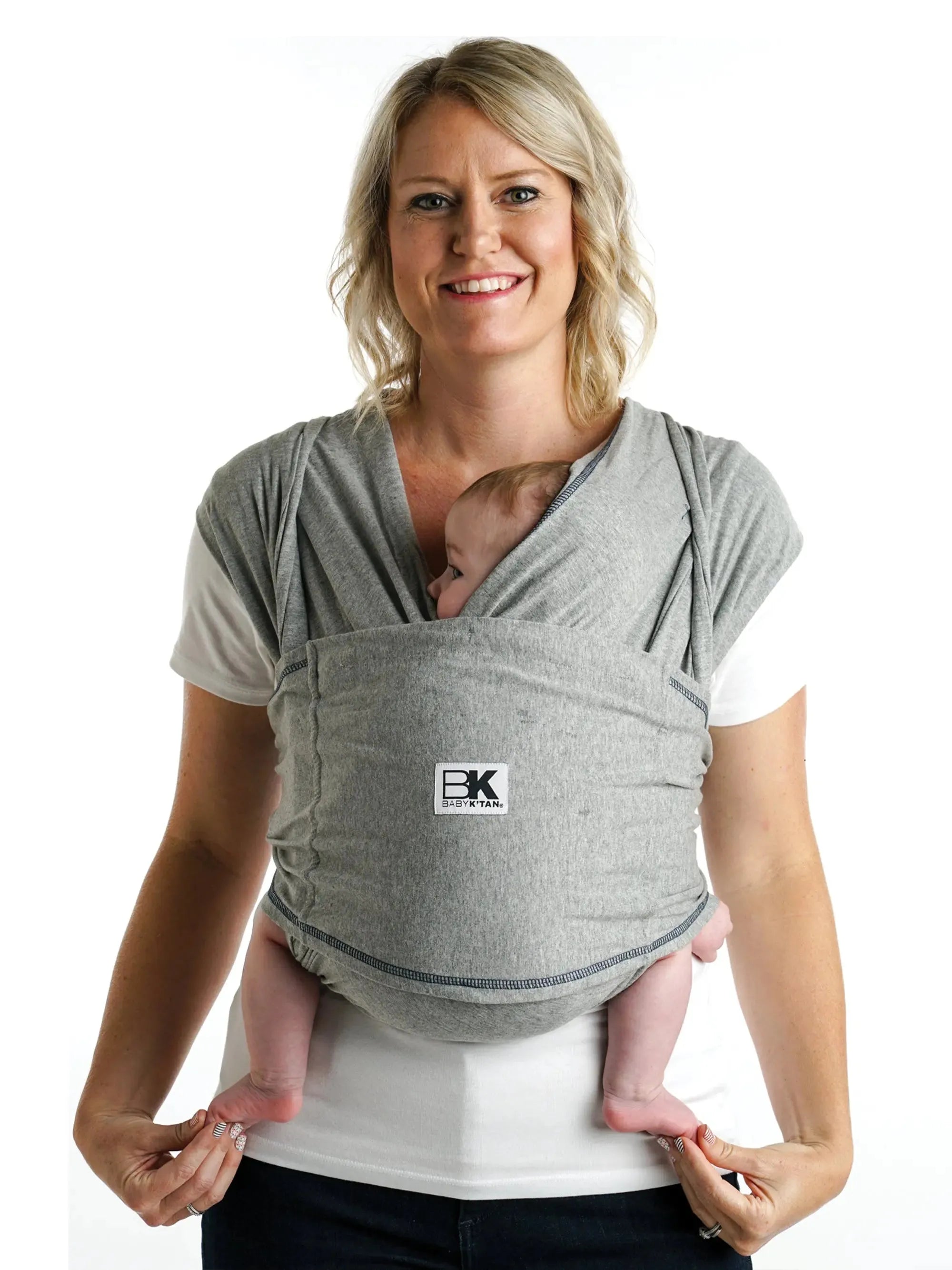 Baby K'tan Original Baby Carrier | Heather Grey