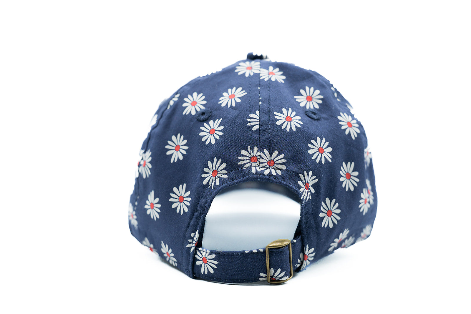 Navy Daisy Smiley Hat
