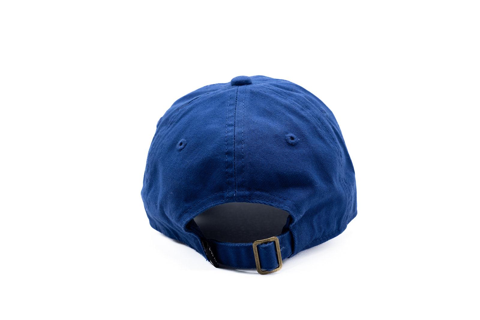 Royal Blue Smiley Face Hat