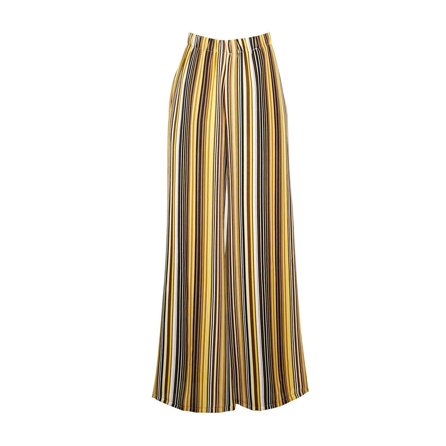 Bank Striped Tunic Caftan Set