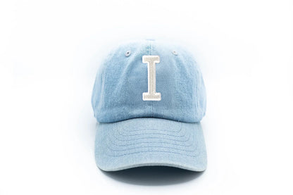 Denim Letter Baseball Hat