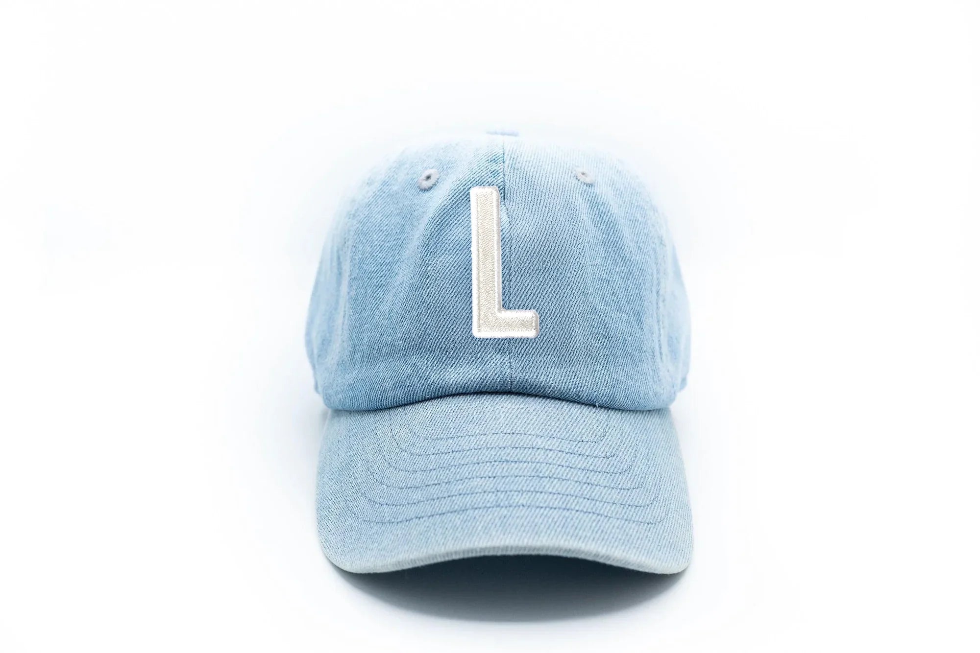 Denim Letter Baseball Hat