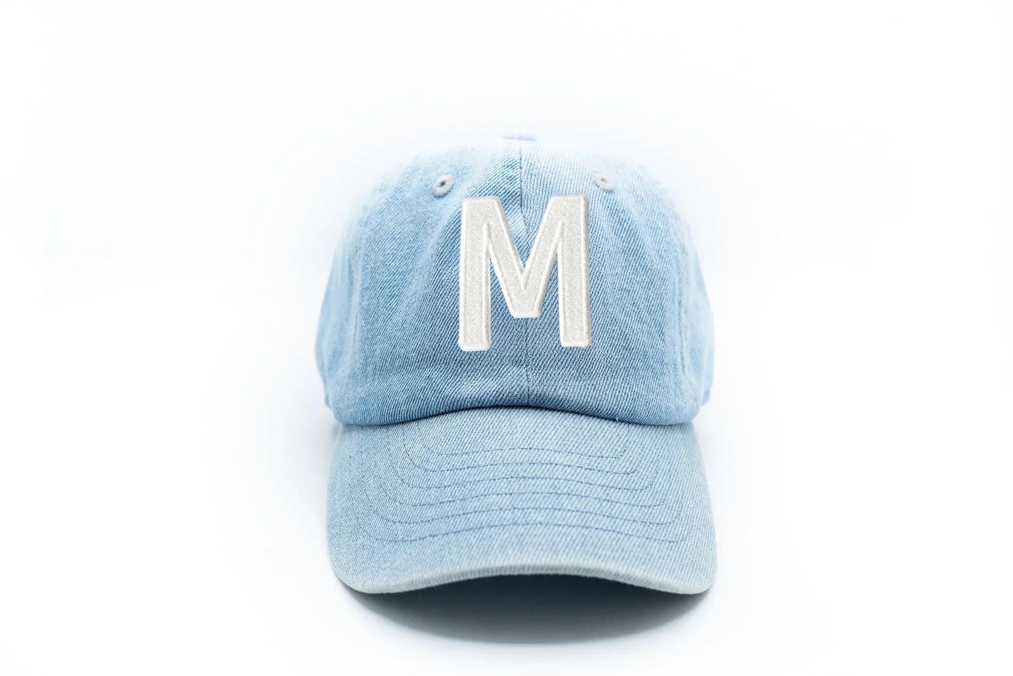 Denim Letter Baseball Hat