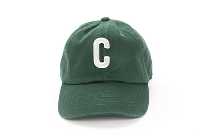 Hunter Green Letter Baseball Hat