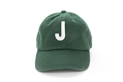 Hunter Green Letter Baseball Hat