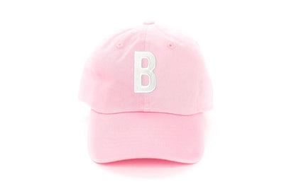 Light Pink Letter Baseball Hat