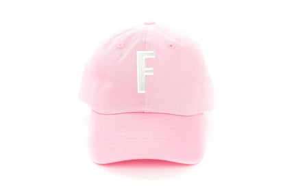Light Pink Letter Baseball Hat