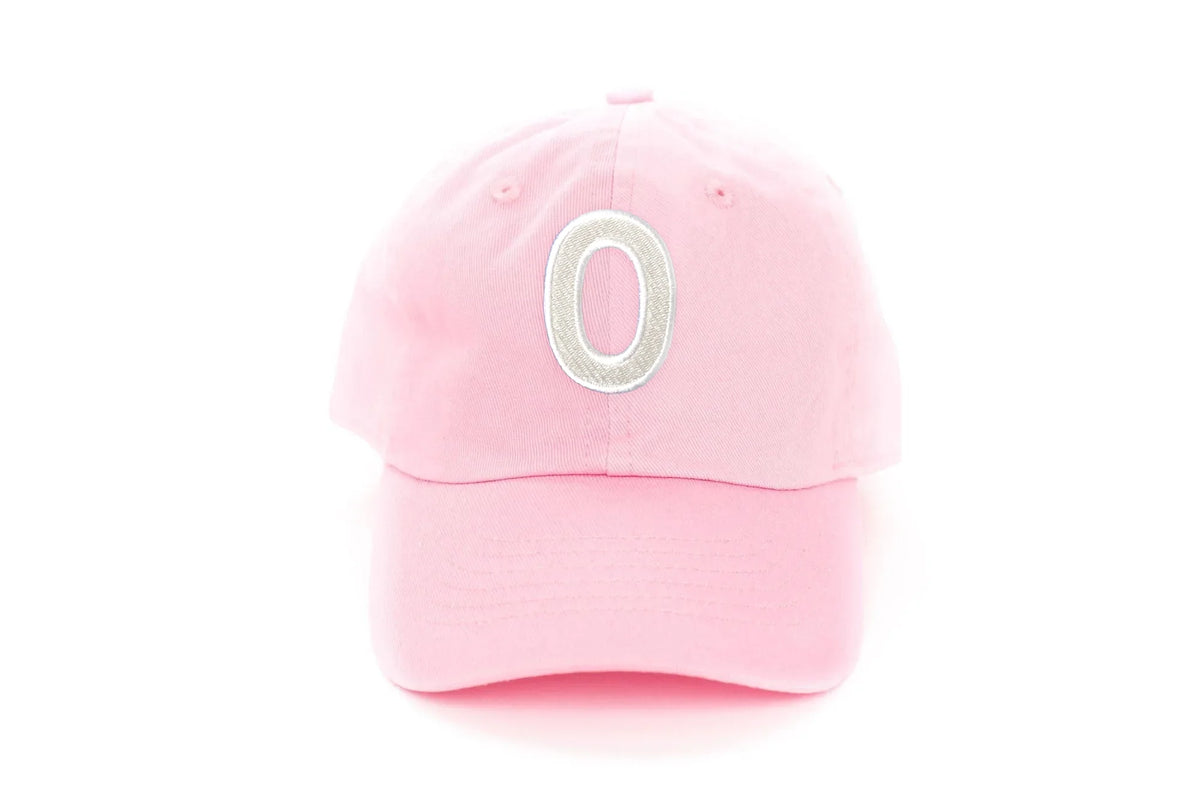 Light Pink Letter Baseball Hat