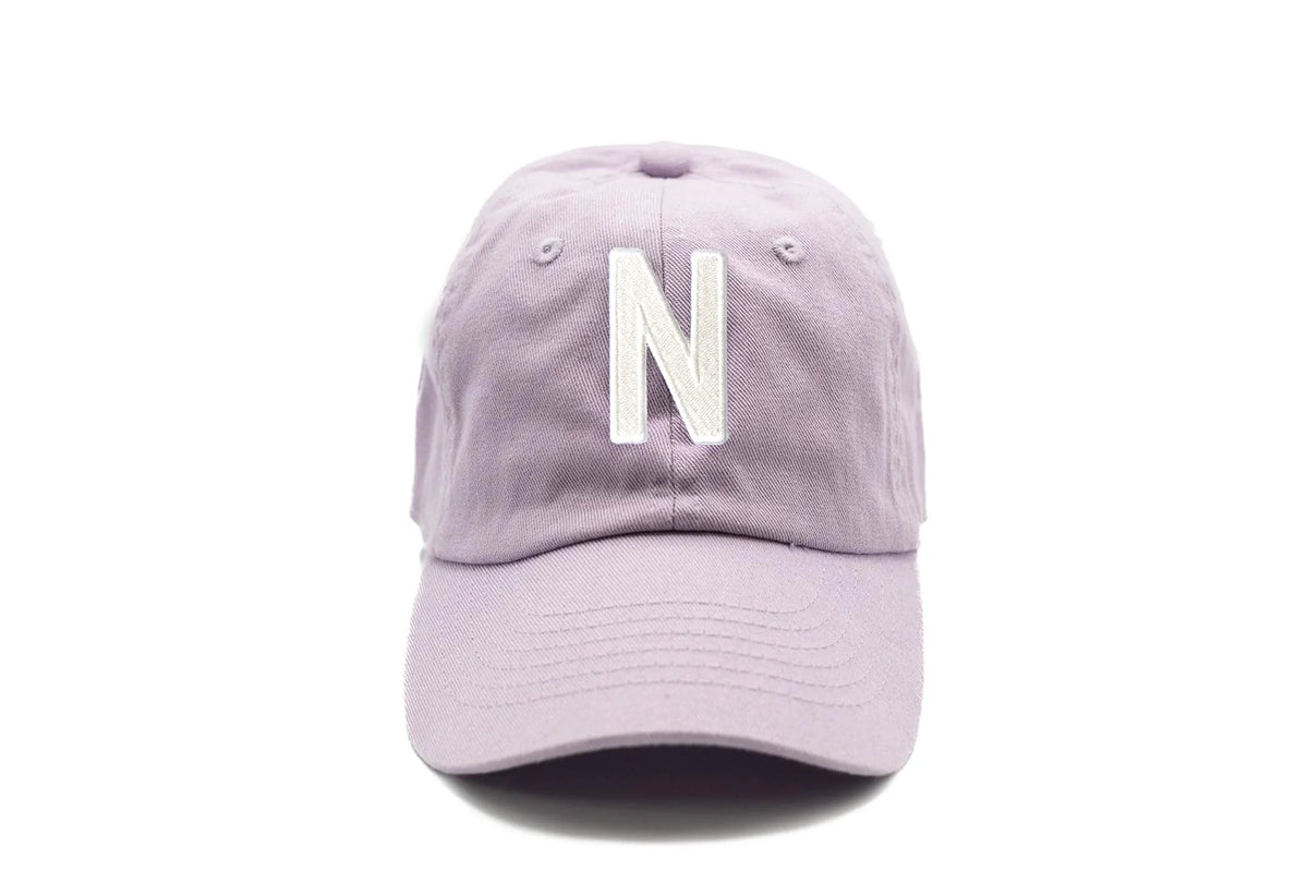 Lilac Letter Baseball Hat