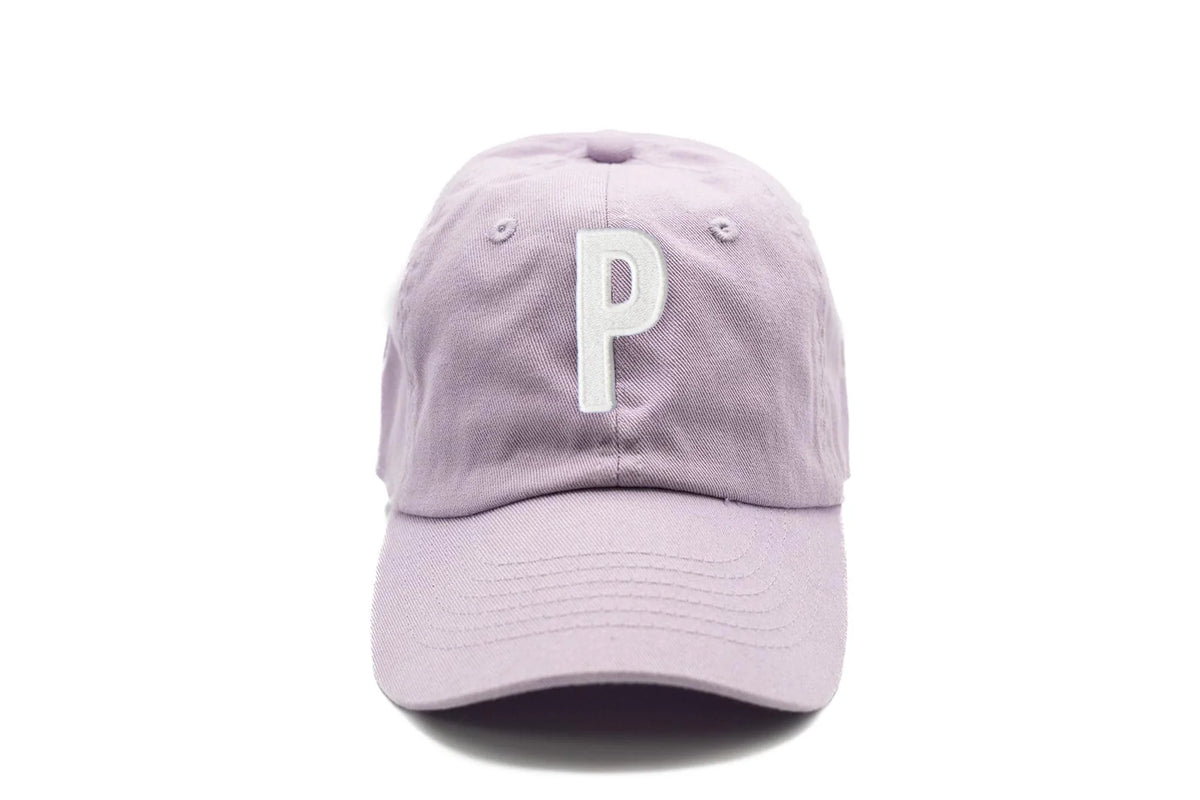 Lilac Letter Baseball Hat