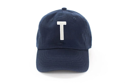 Navy Blue Letter Baseball Hat