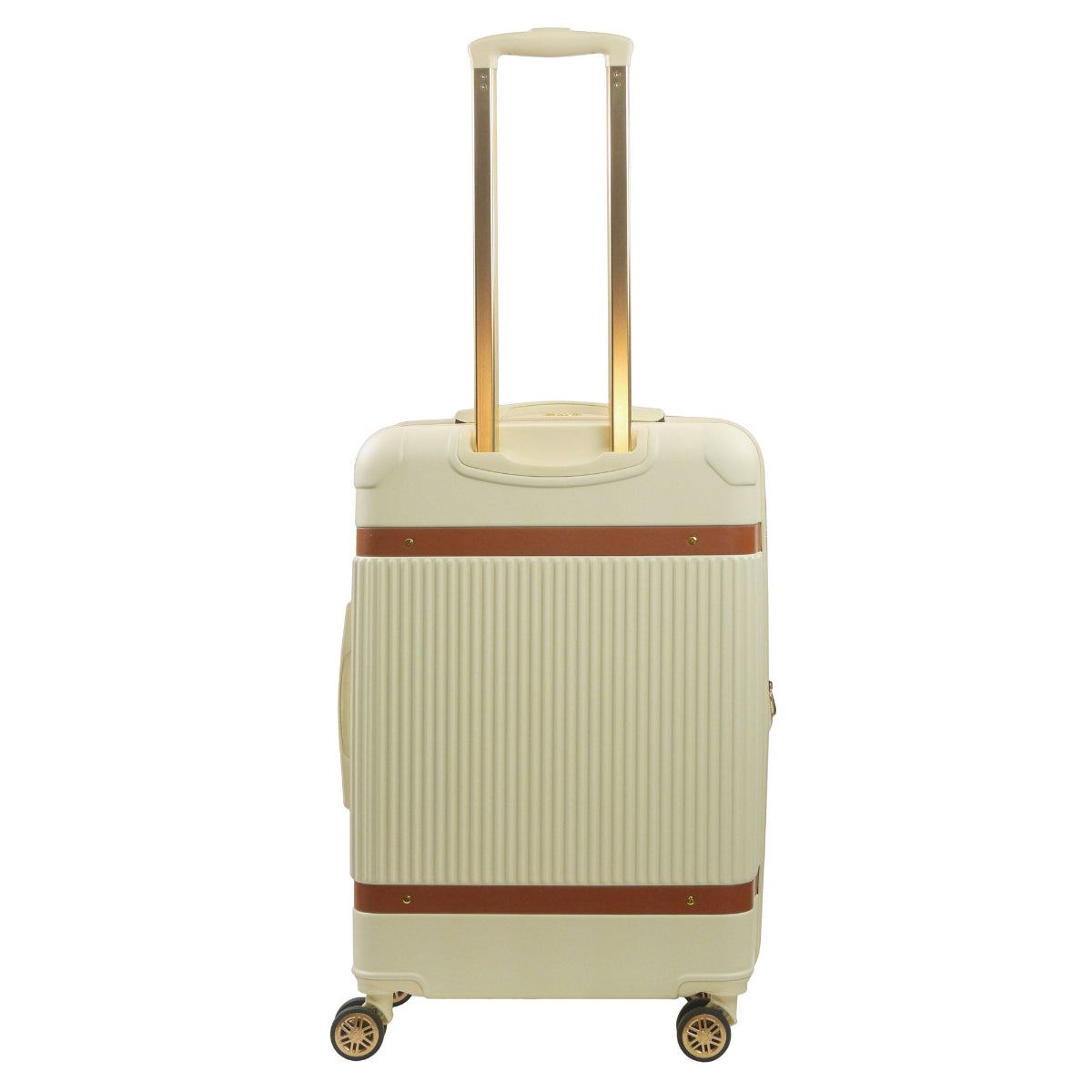 Tommy Bahama 26.5" Beige Hardside Spinner with Stripes