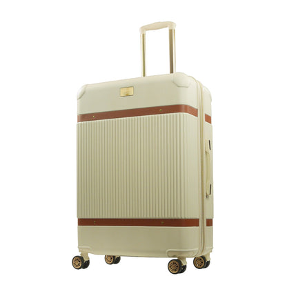 Tommy Bahama 30.5" Beige Hardside Spinner with Stripes