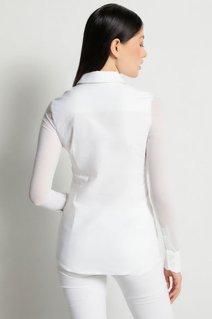 Beth Button-Front Shirt