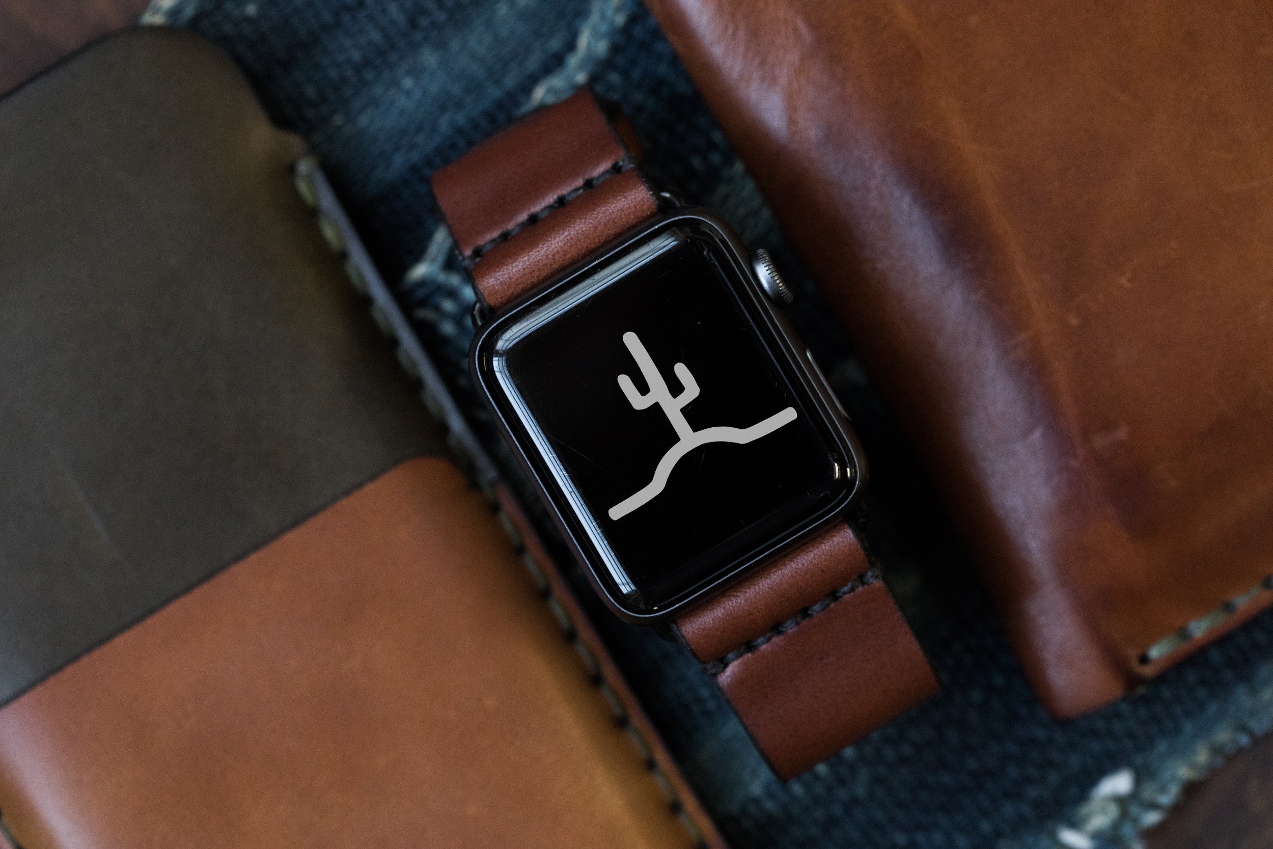 Apple Watch Strap // Medium Brown