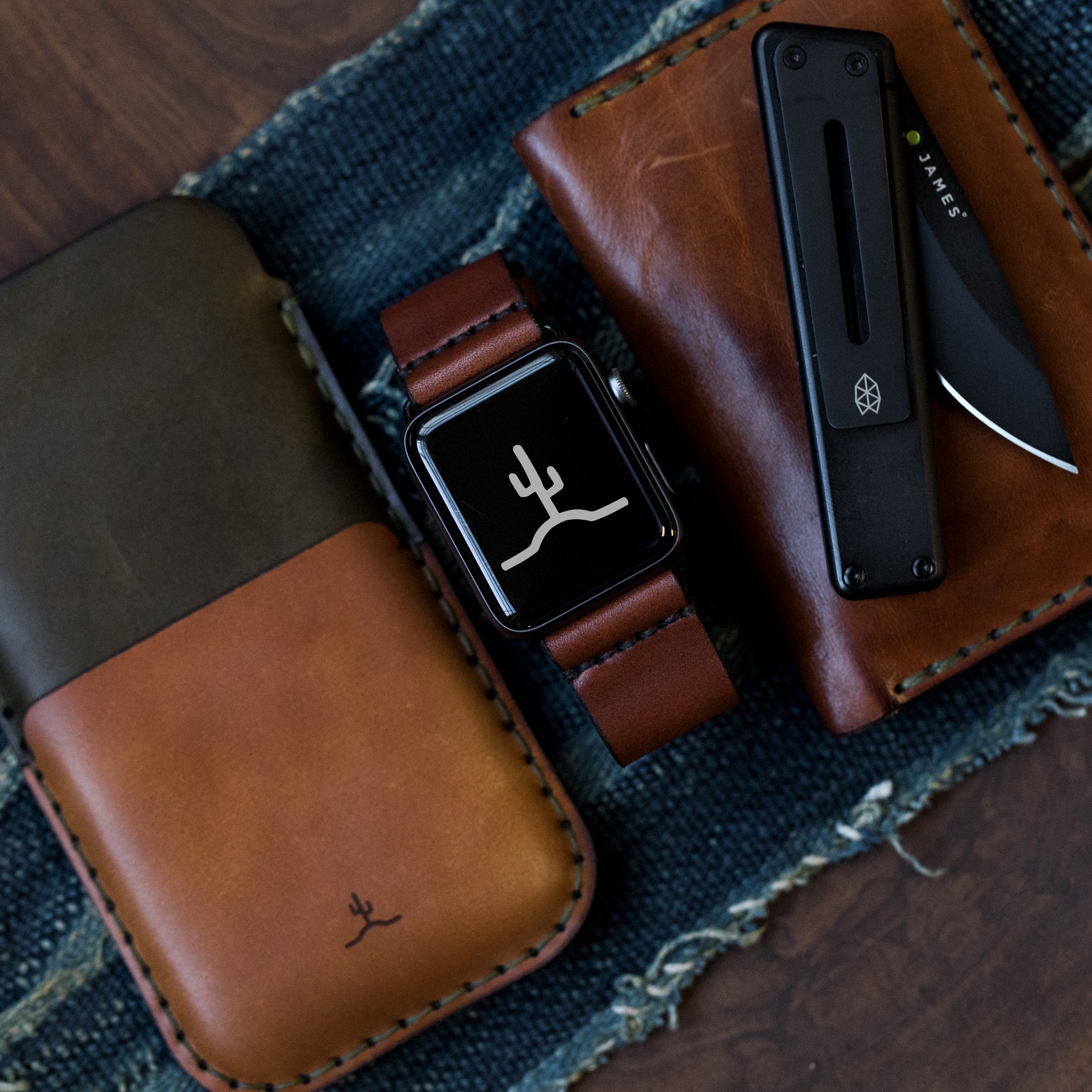 Apple Watch Strap // Medium Brown