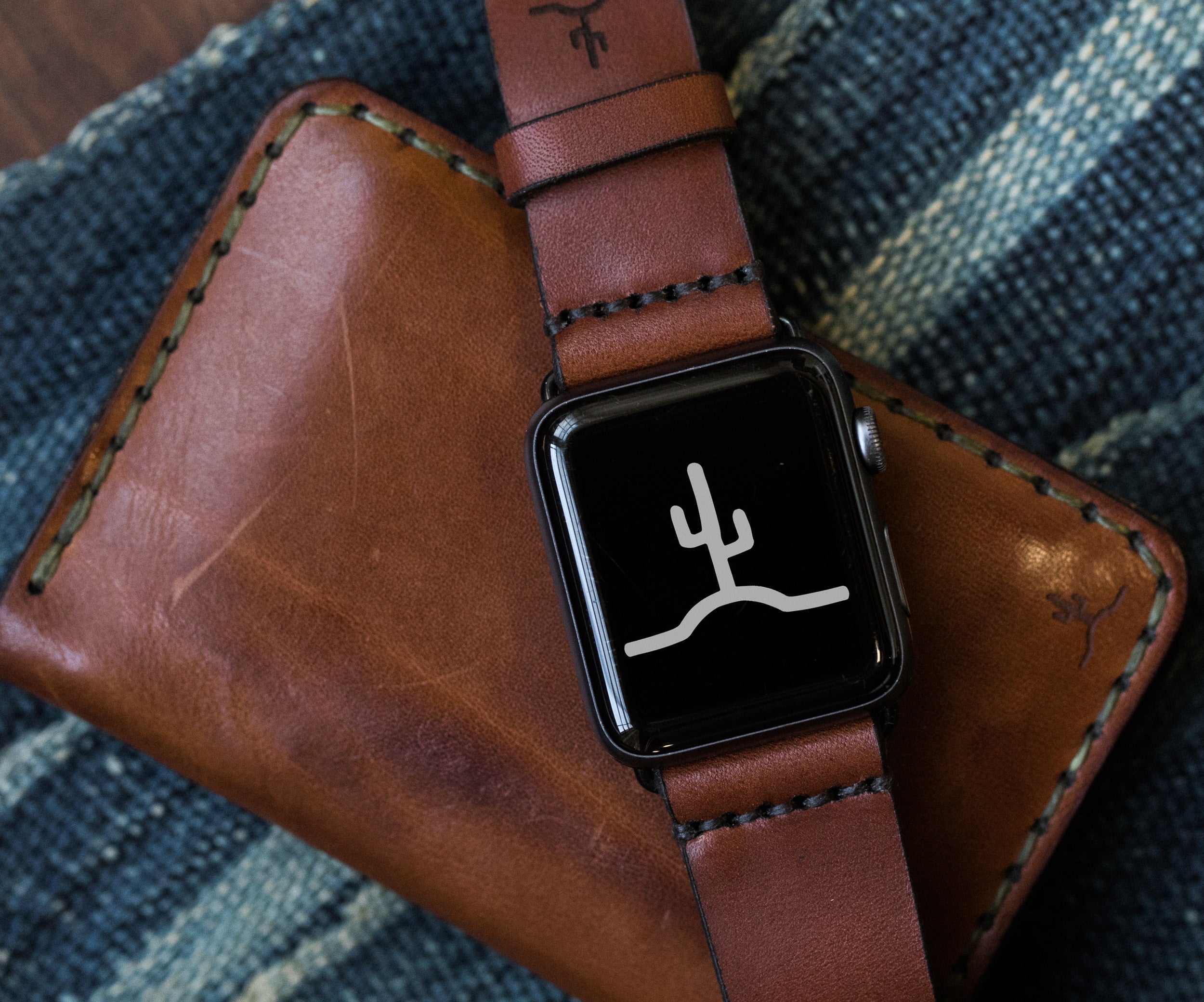 Apple Watch Strap // Medium Brown