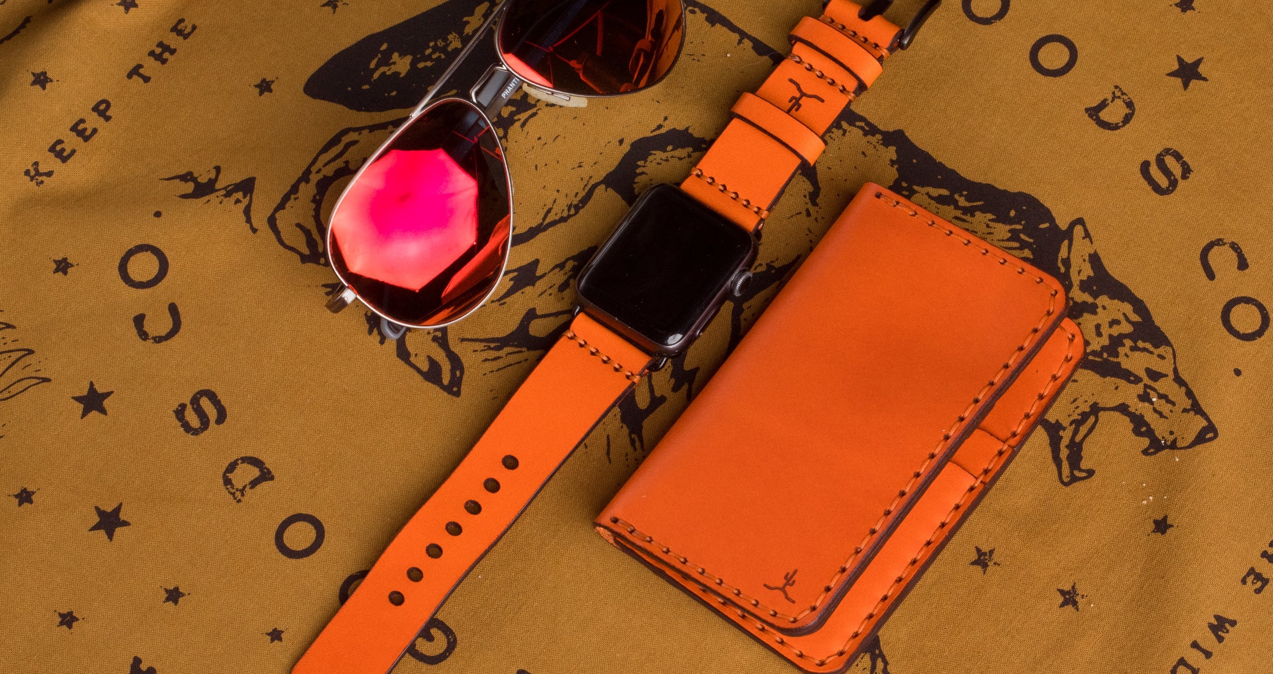 Apple Watch Strap // SOS Orange