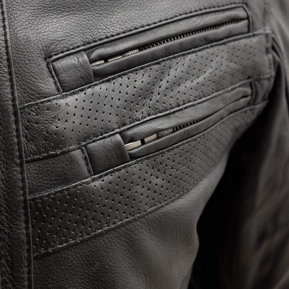 BiTurbo - Men's Leather Motorcycle Jacket