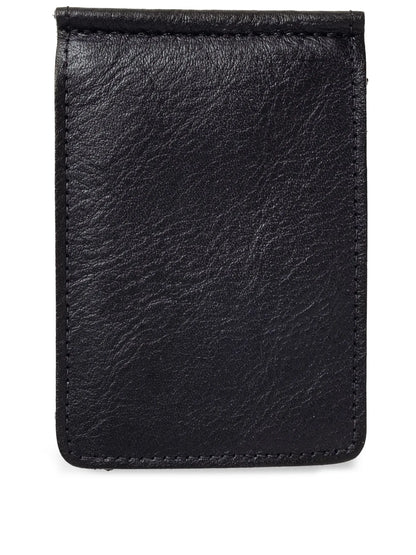 Bifold Money Clip Wallet - Black