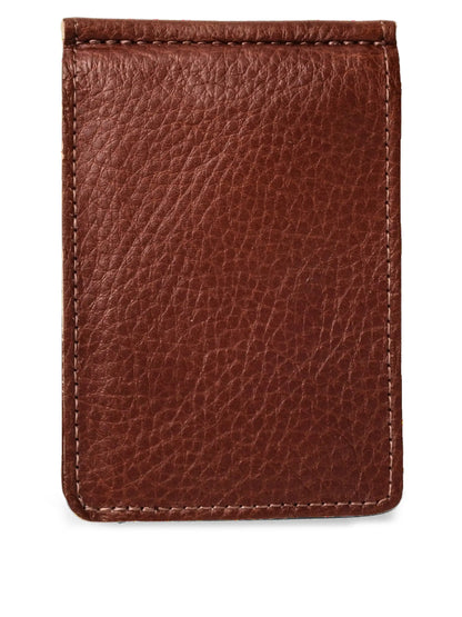 Bifold Money Clip Wallet - Chocolate