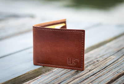 Bifold Wallet – Classic Full-Grain Leather Wallet