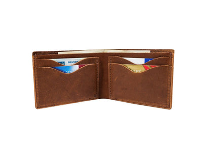 Bifold Wallet – Classic Full-Grain Leather Wallet