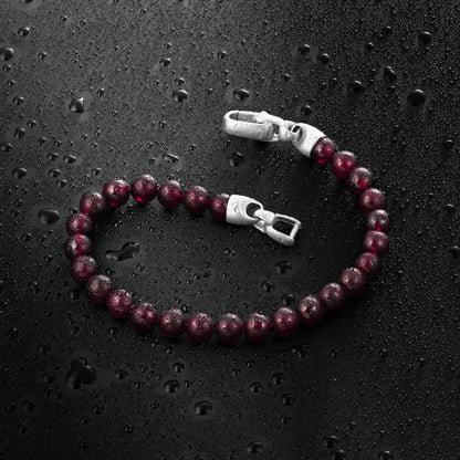 Birthstone Bracelet, 6MM - January