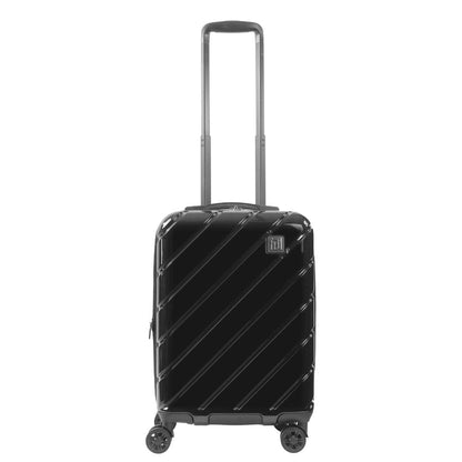 Ful Velocity 22" Expandable Hardside Spinner Luggage, Black