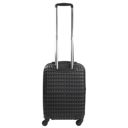 Geo 22" Carry-on Expandable Spinner Luggage Black