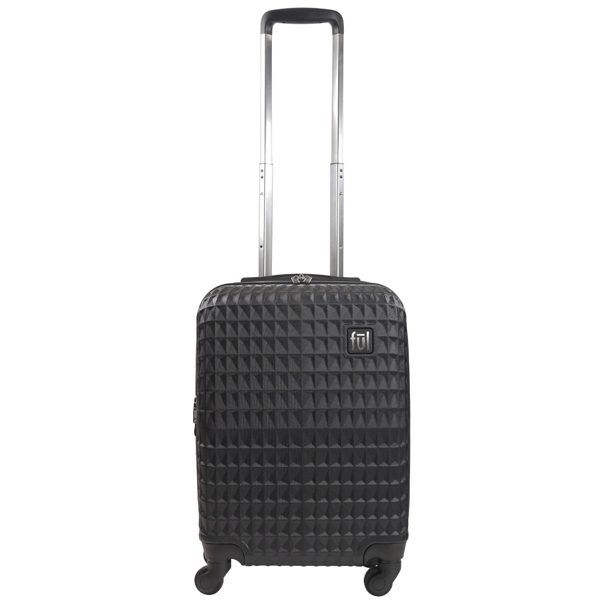 Geo 22" Carry-on Expandable Spinner Luggage Black