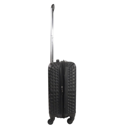 Geo 22" Carry-on Expandable Spinner Luggage Black