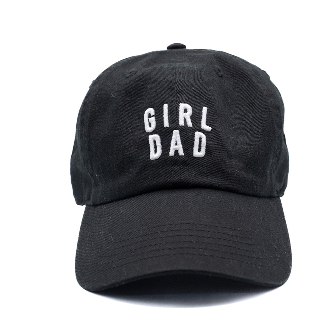 Girl Dad Hat in Black