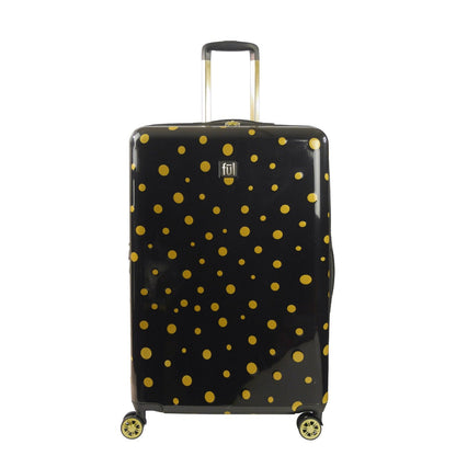 Ful Impulse Mixed Dots Hardside Spinner 31" Luggage, Black