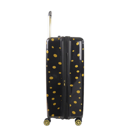 Ful Impulse Mixed Dots Hardside Spinner 31" Luggage, Black