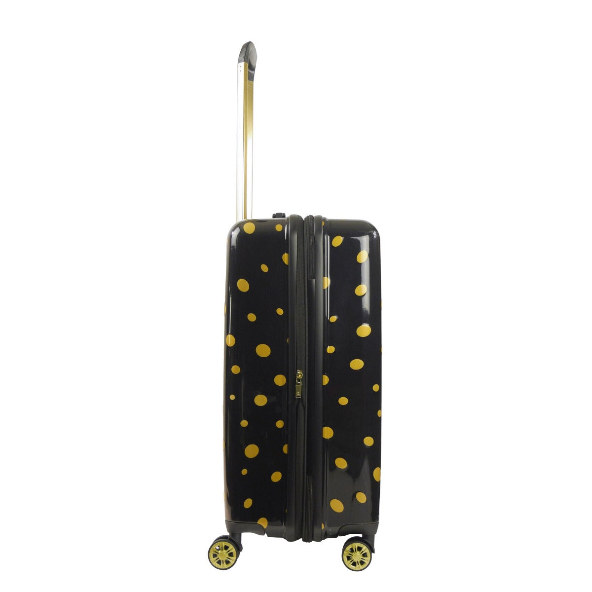 Ful Impulse Mixed Dots Hardside Spinner 26" Luggage, Black