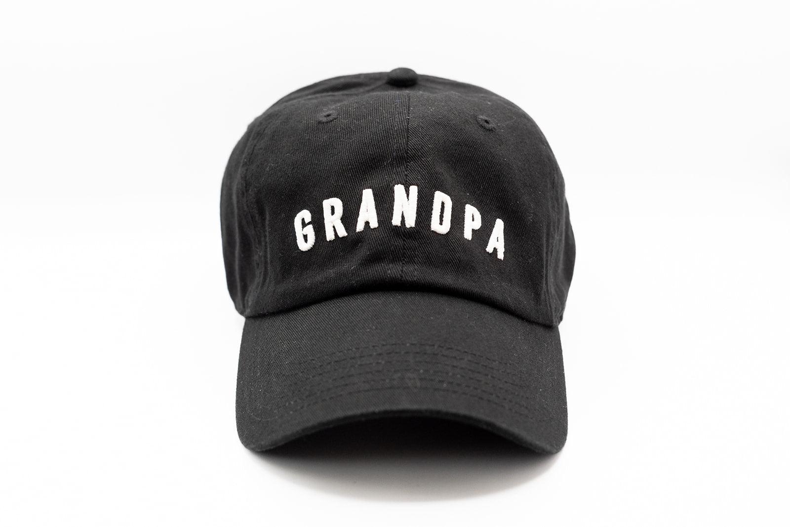 Classic Grandpa Embroidered Baseball Hat