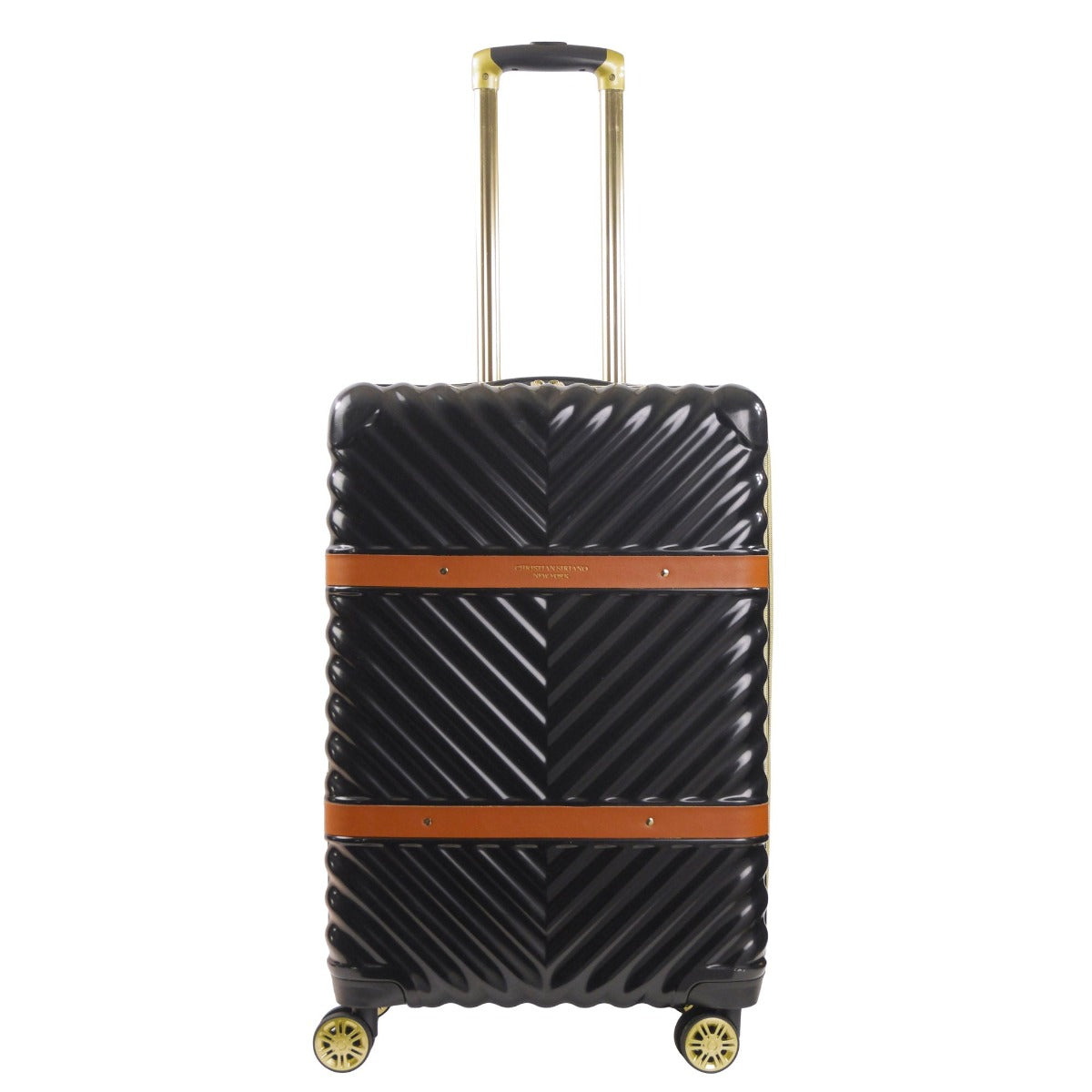 Stella 26.5" Hardside Spinner Luggage, Black