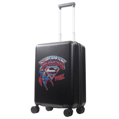 Superman “Man of Steel” 22.5" Hardside Carry-On Spinner by FŪL