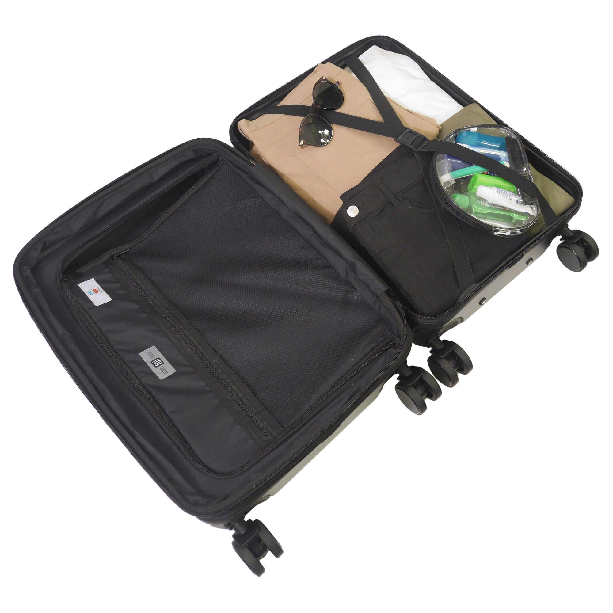 Superman “Man of Steel” 22.5" Hardside Carry-On Spinner by FŪL