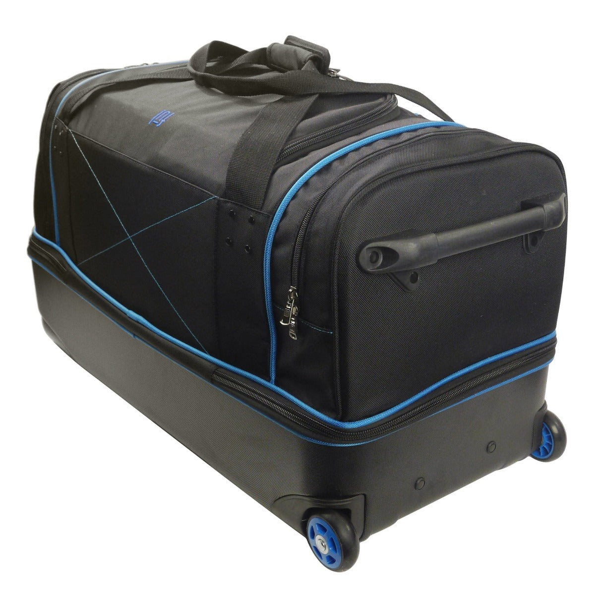 Workhorse 30" Split Level Black FŪL Rolling Duffle Bag