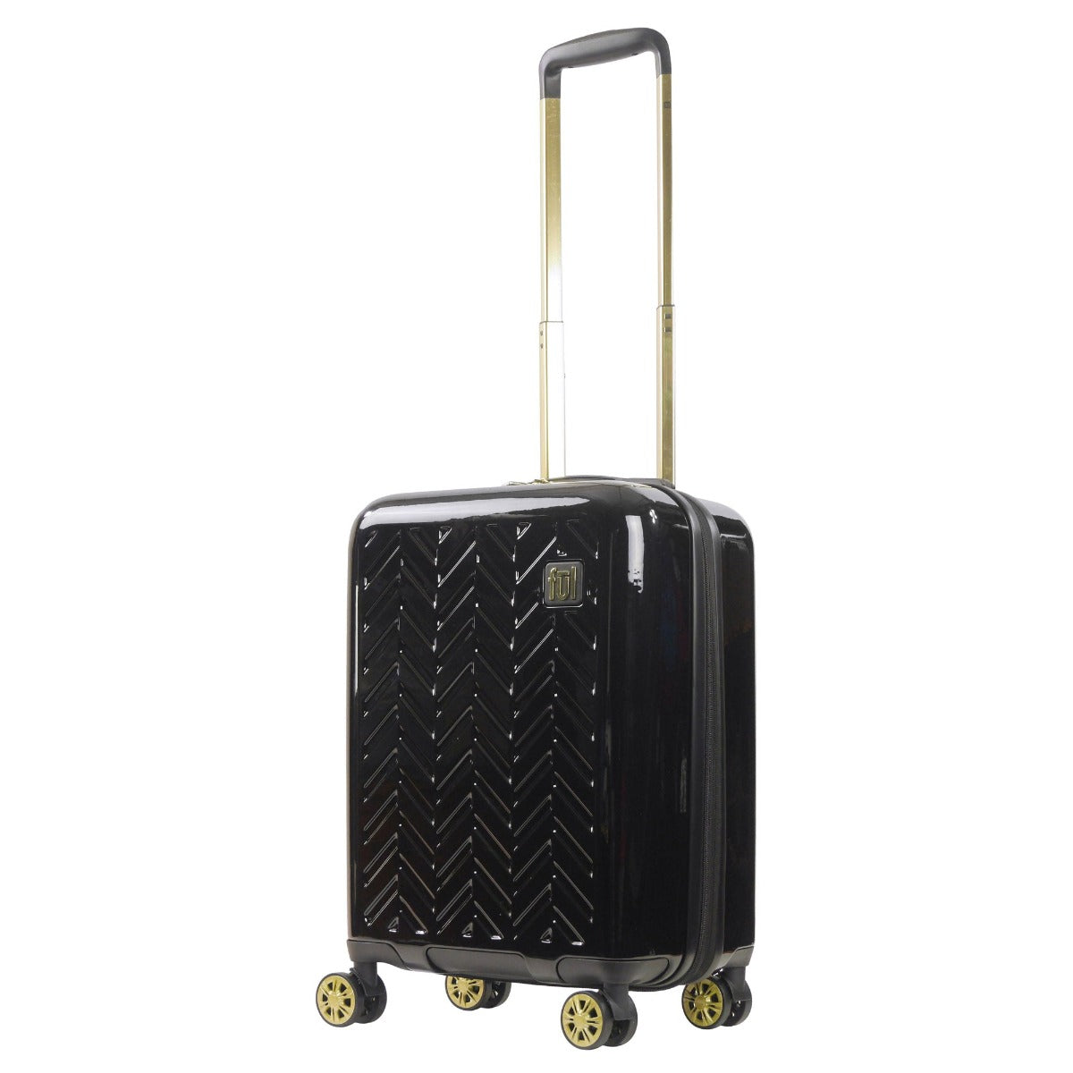 Ful Groove 22" Expandable Hardside Spinner luggage,  Black