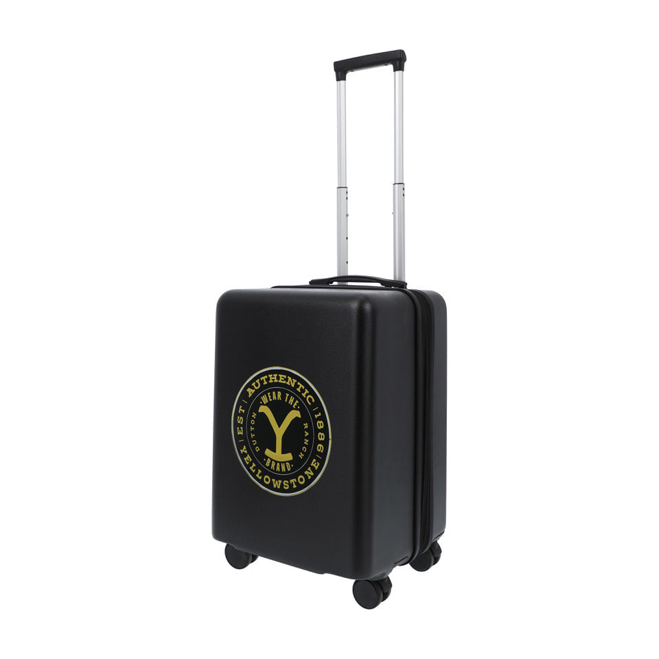 Yellowstone 22.5" Black Carry-On Suitcase Luggage